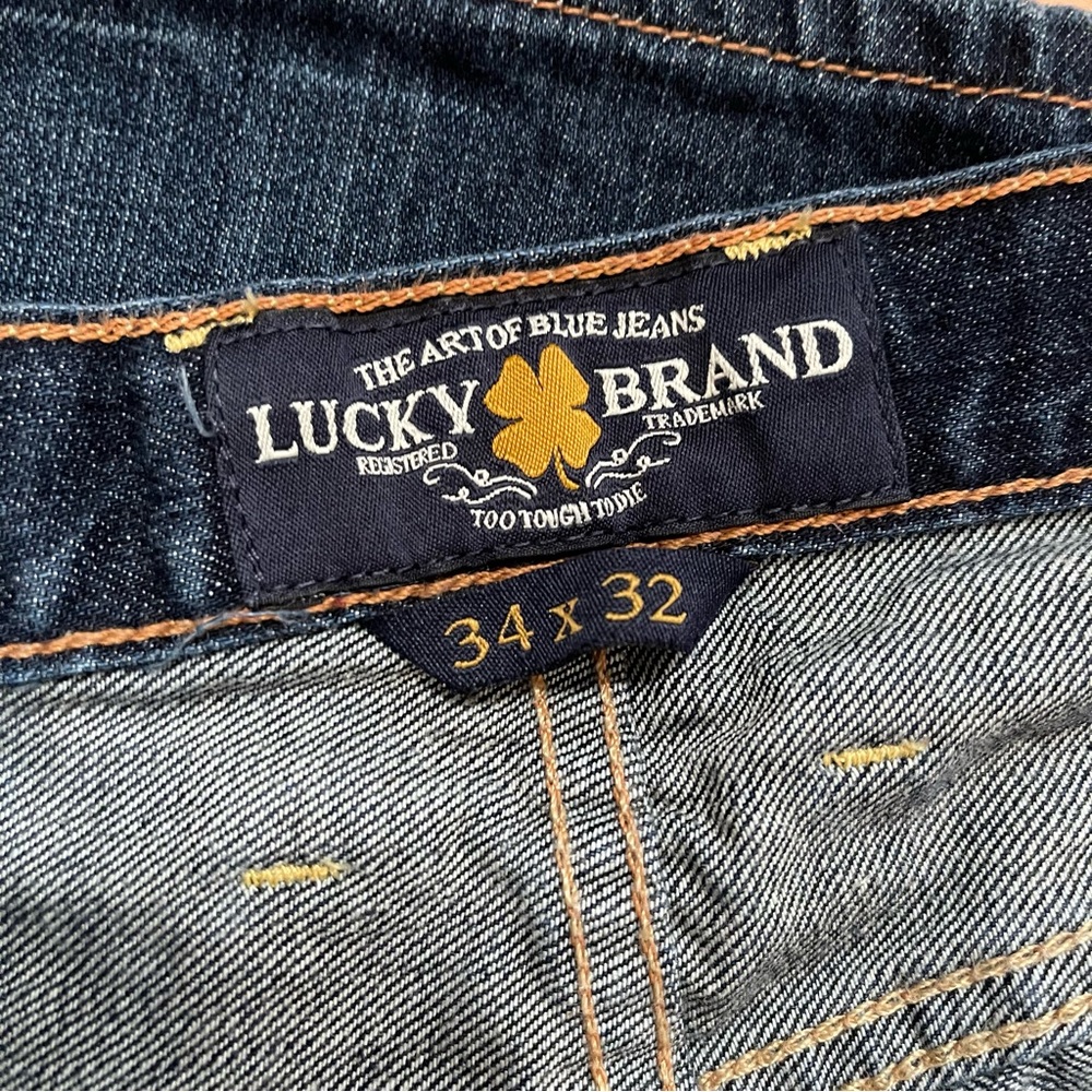 Lucky Brand 361 Vintage Straight Leg Jeans sz 34 x 32 - Picture 4 of 14